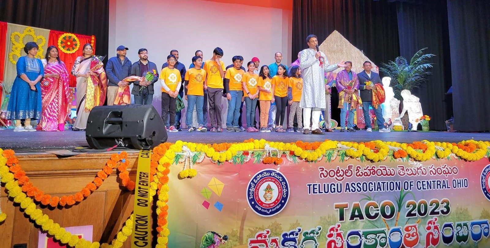 Indian-descent Telugu-Americans of Central Ohio celebrate Pongal of
