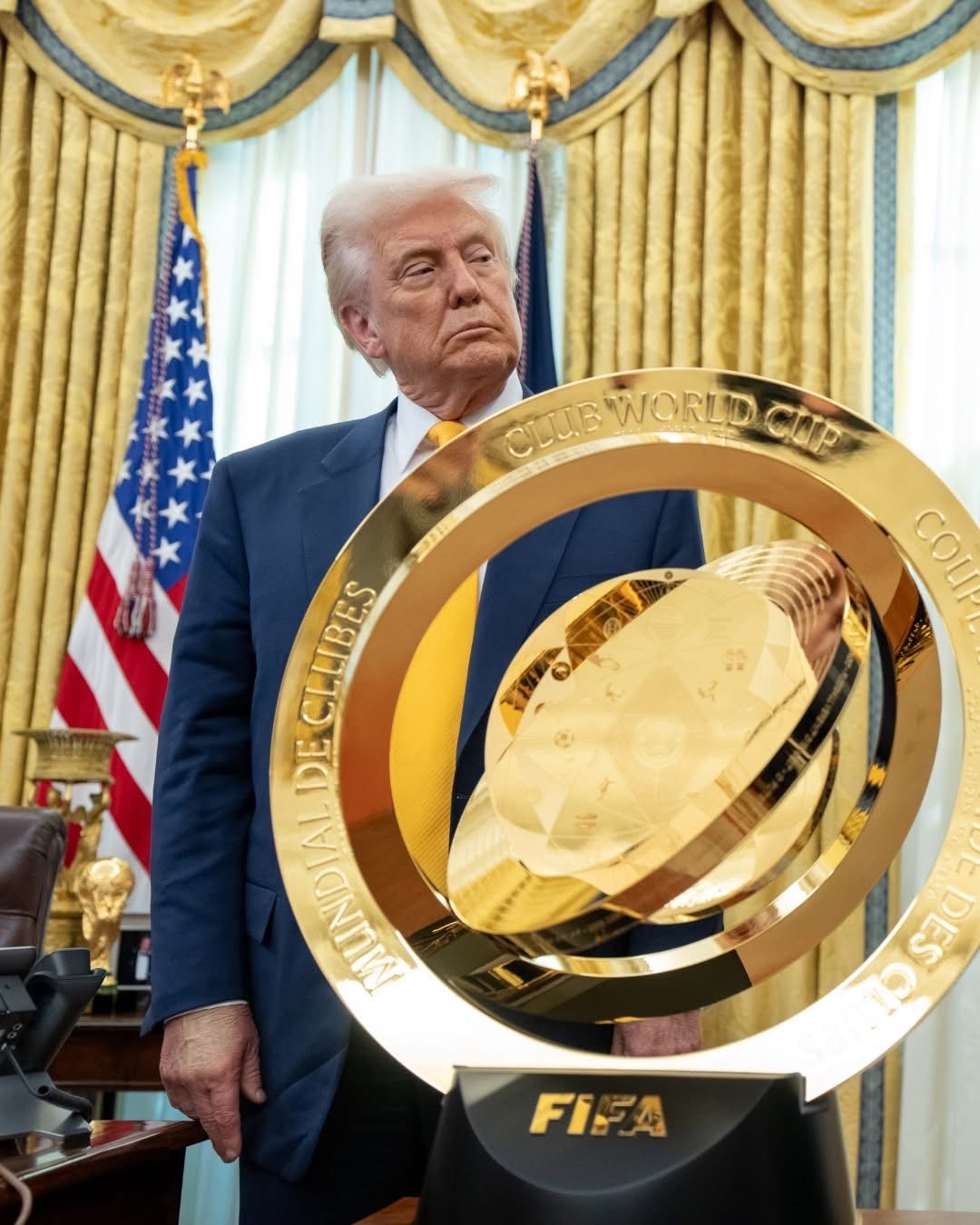 World Cup: President Trump Hosts FIFA's President Gianni Infantino